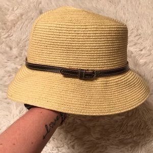 Straw Bucket Hat